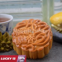 榴莲飄香 Durian Lotus Paste Mooncake with 1 Yolk