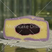 奶油芝士蓝莓冰皮月饼 Cream Cheese with Blueberry Jelly Snow Skin Mooncake