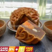 单黄莲蓉 Lotus Paste Mooncake with 1 Yolk