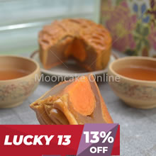 榴莲飄香 Durian Lotus Paste Mooncake with 1 Yolk