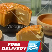 白莲蓉月 White Lotus Paste Mooncake