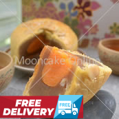 上海月饼 Shanghai Lotus Paste Mooncake with 1 Yolk [LIMITED STOCK] [FREE Delivery]