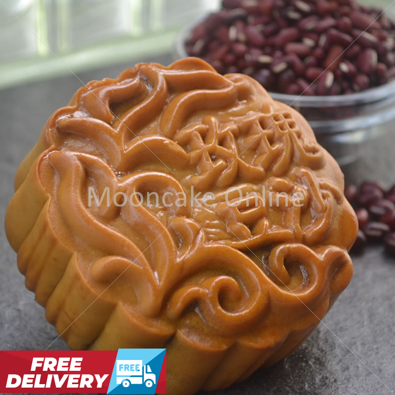 玫瑰豆沙 Red Bean Paste Mooncake