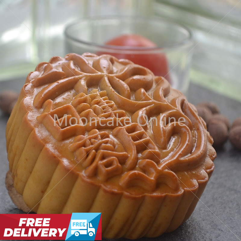 白莲蓉月 White Lotus Paste Mooncake