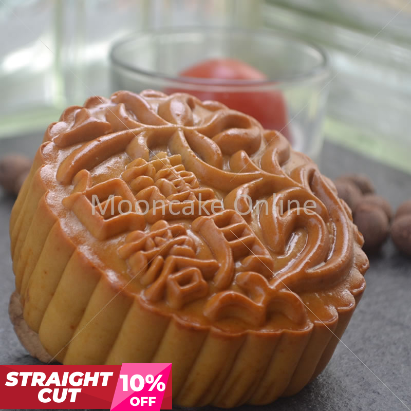 白莲蓉月 White Lotus Paste Mooncake [4 pieces]